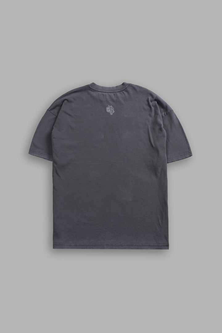 Darc Tusk Premium Oversized Tee in Wolf Gray