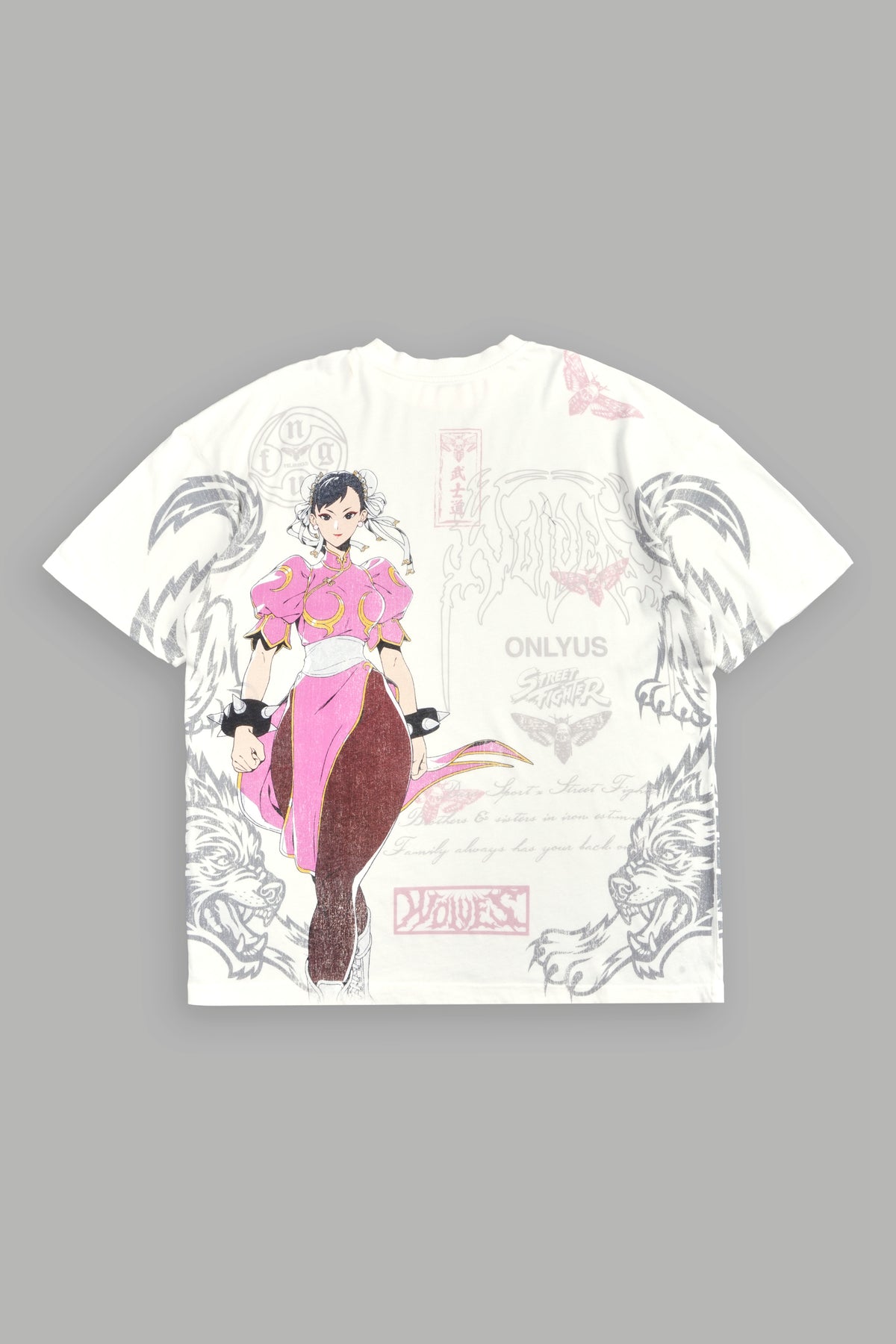 Ascension Premium Oversized Tee In Cream