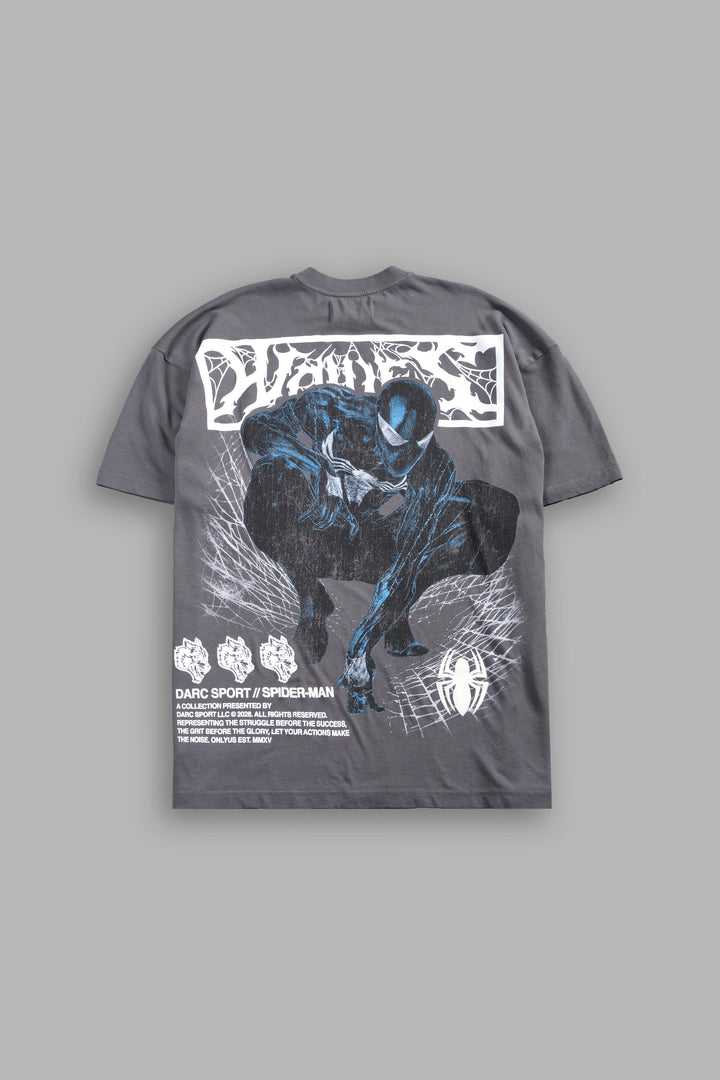 Dark Symbiote Premium Oversized Tee in Slate Gray