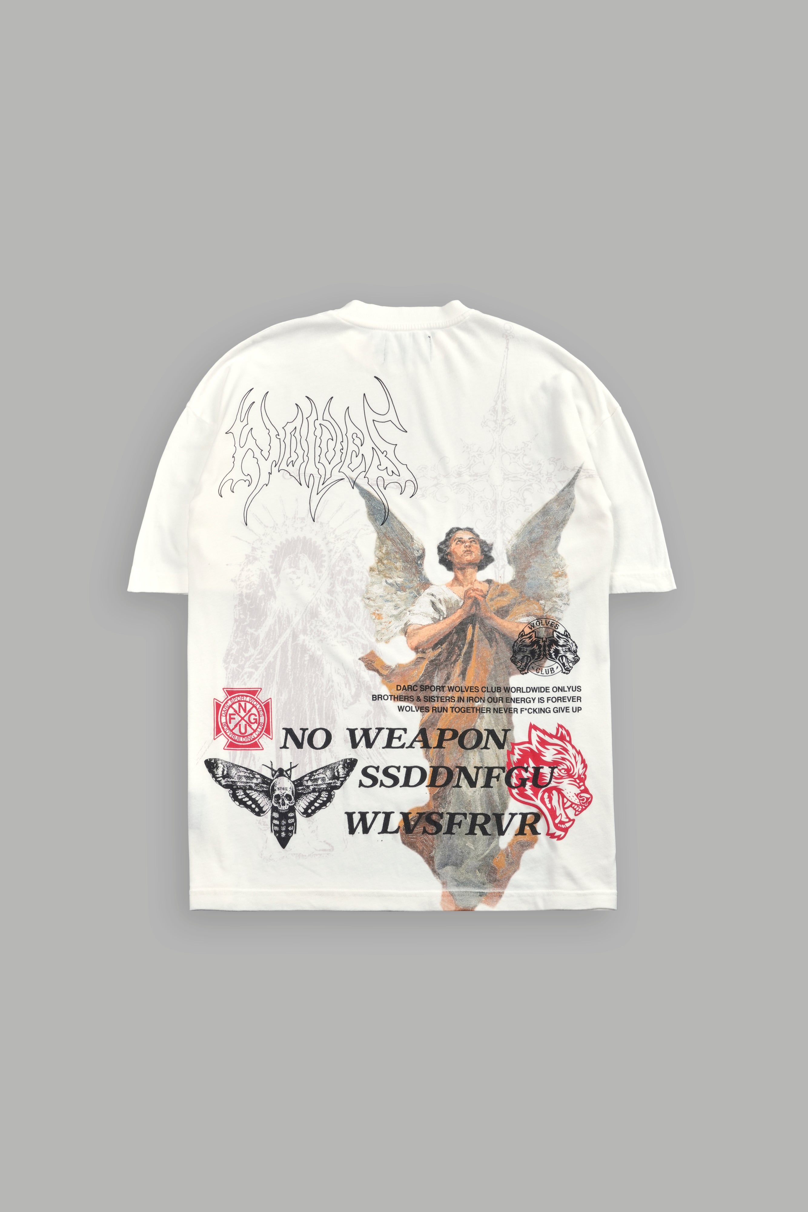 Consecration "Pump Cover" Tee in Cream