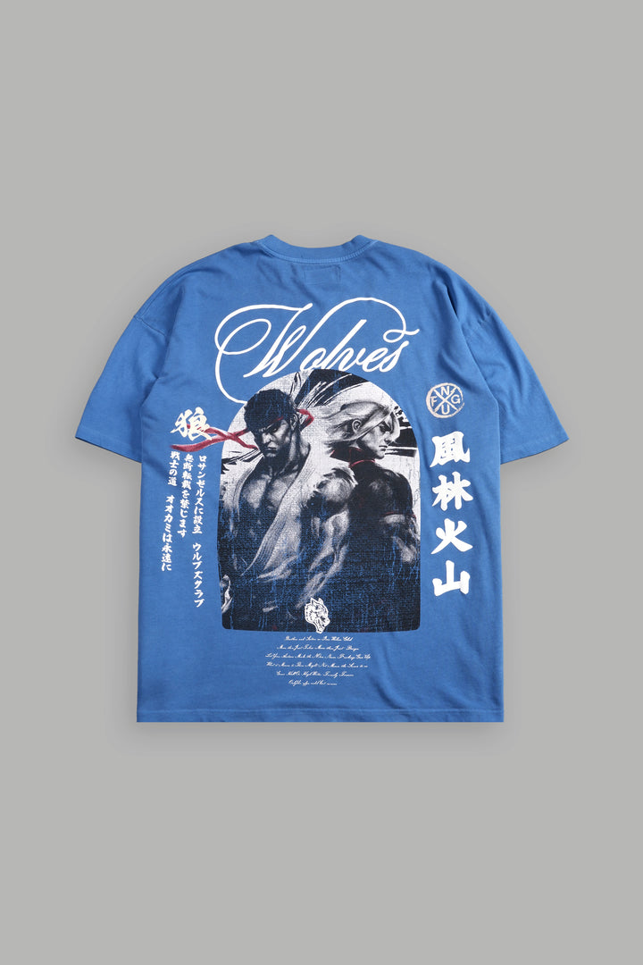 (1 OF 500) Final Strike "Premium" Oversized Tee in  LA Blue