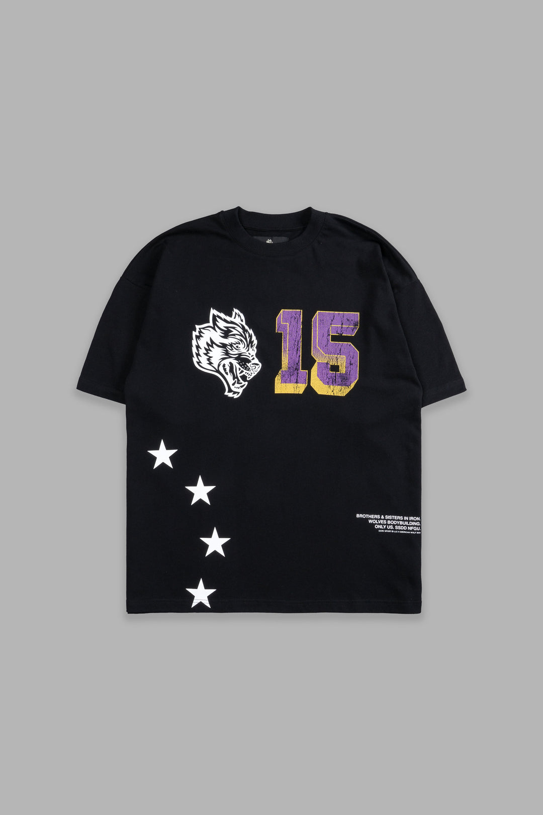 City Of Angels "Premium" Oversized Tee in Black