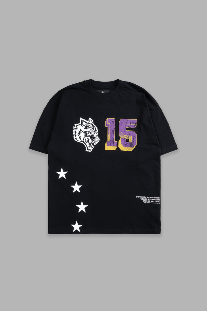 City Of Angels "Premium" Oversized Tee in Black