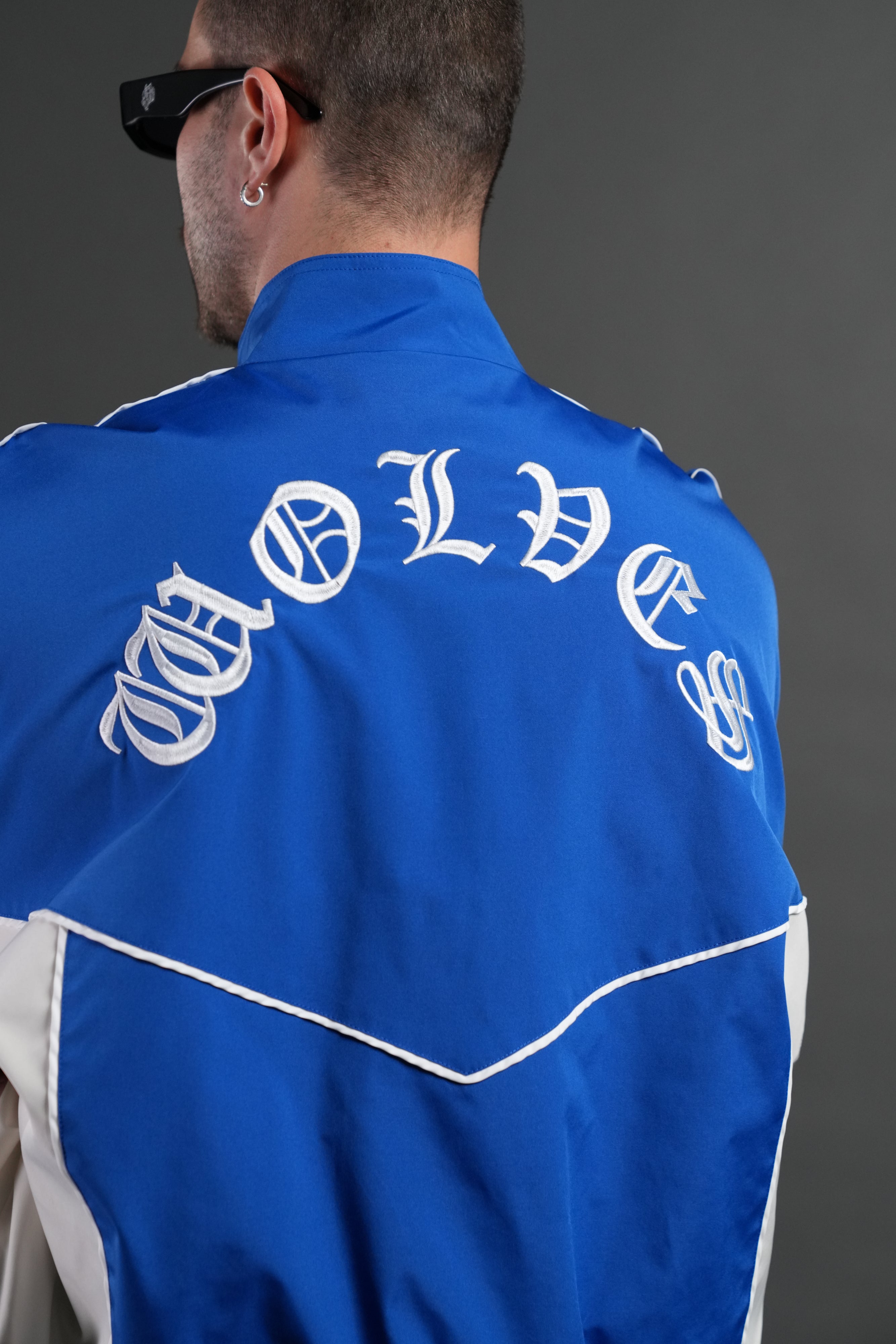 Wolf Chopper Quinn Track Jacket in Darc Cobalt/Cream – DarcSport