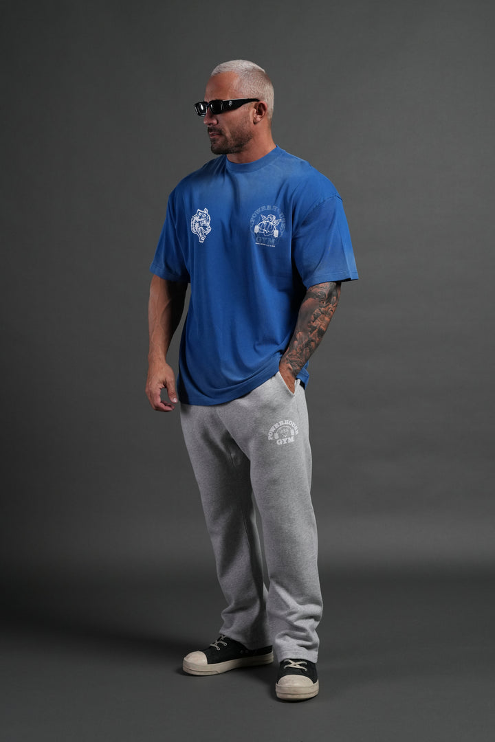 Powerhouse X Wolves Bigelow Sweat Pants in Light Athletic Gray