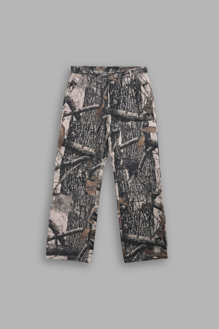 Chopper Wolf Hoffa Flare Pants V2 in Clay Woodland Camo