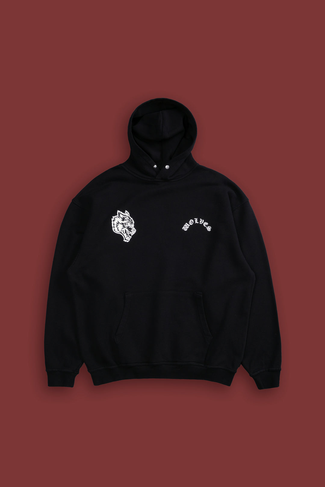 Wolf Chopper "Pierce" Hoodie in Black