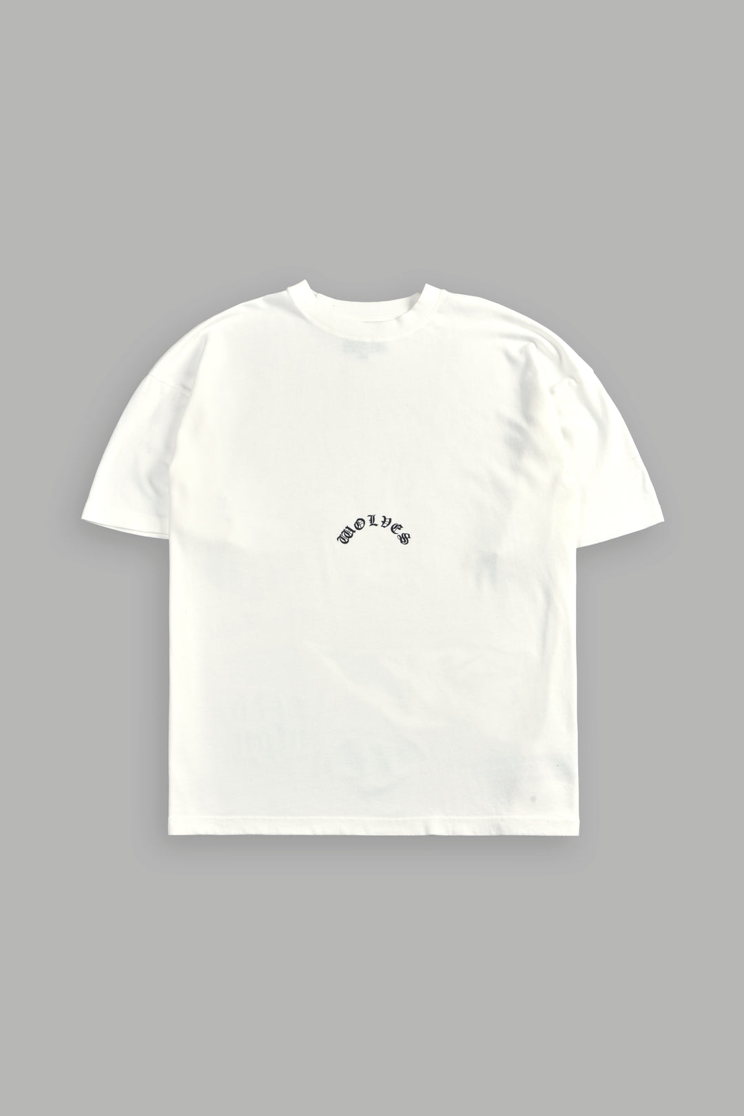 Smile "Premium" Oversized Tee in Cream