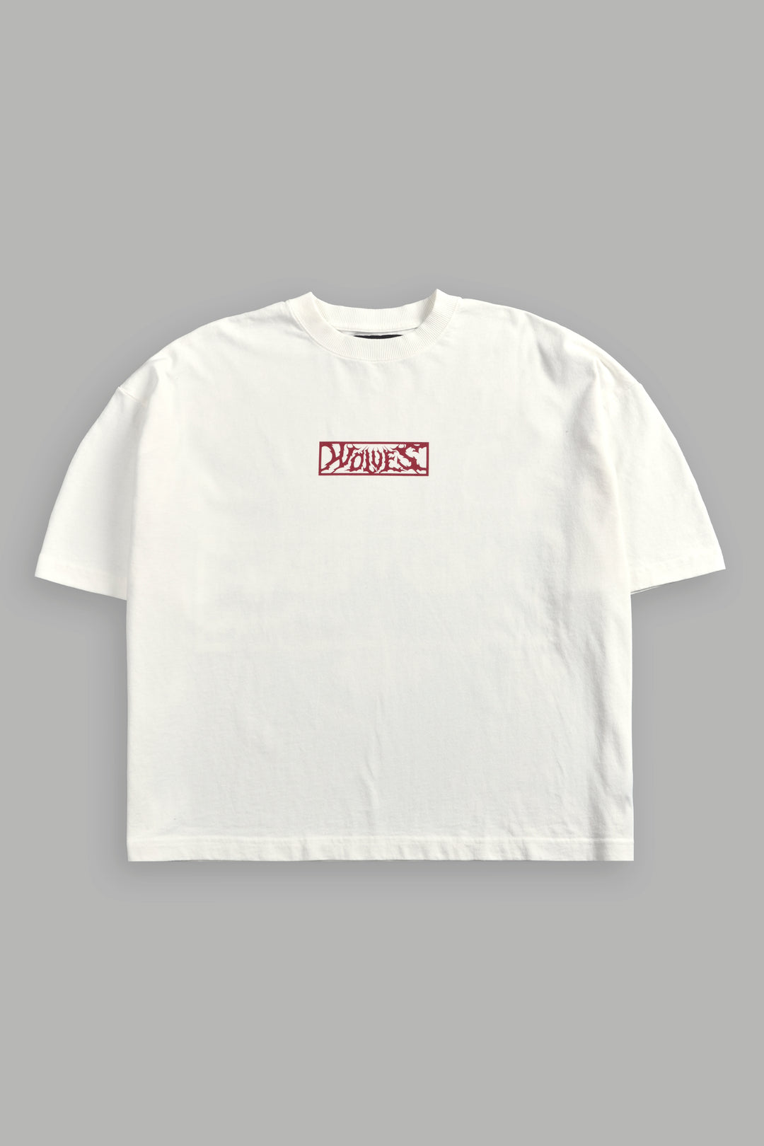 Oni Sakura Grunge "Box Cut" Tee in Cream