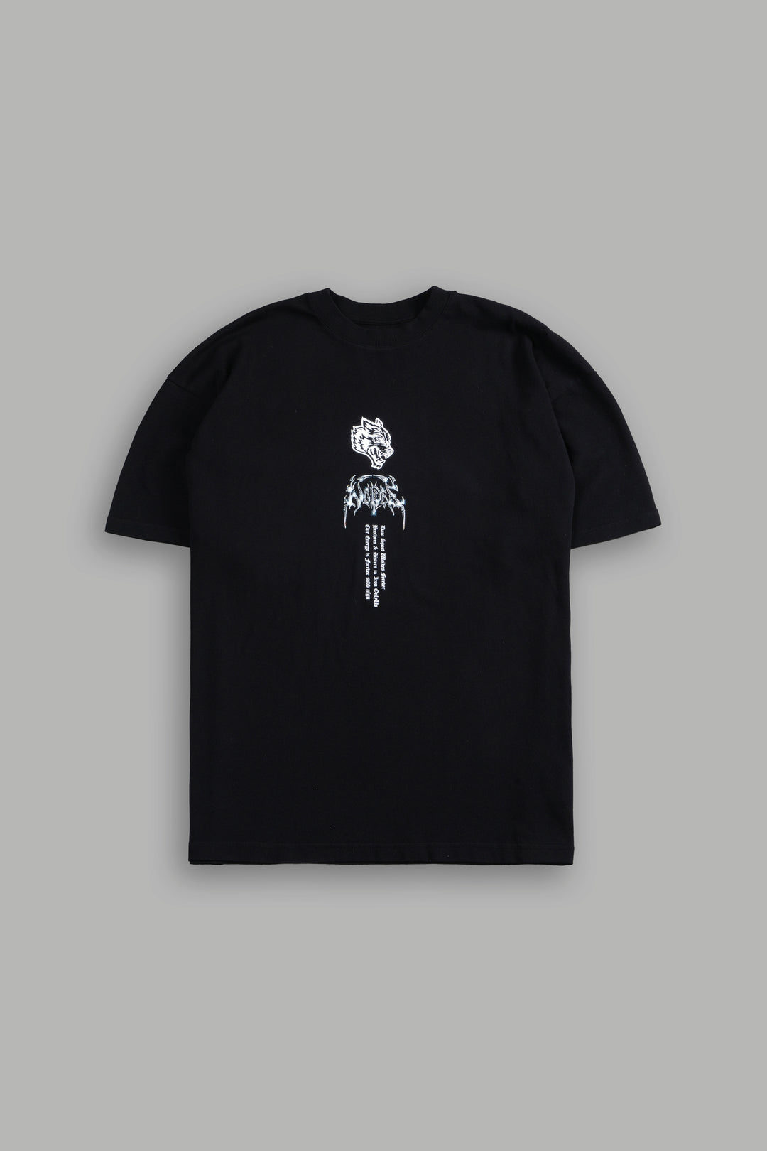 Darc Future "Premium" Oversized Tee in Black