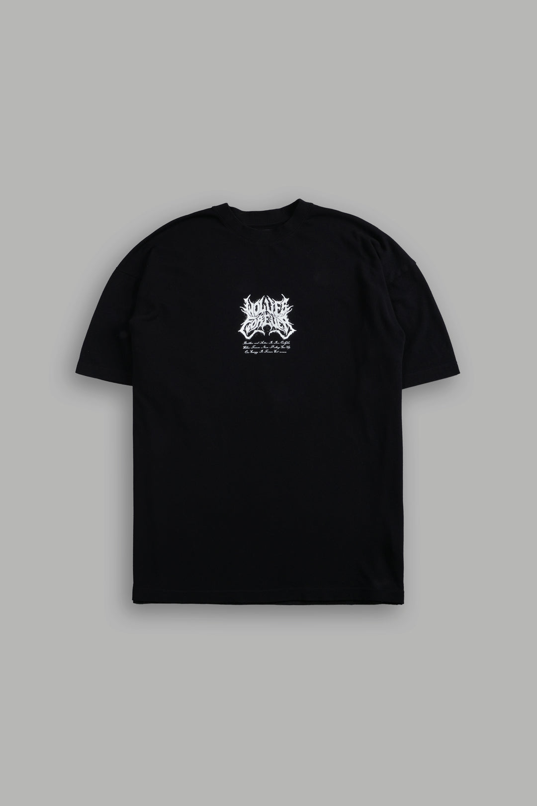 Sheer Loyalty "Premium" Oversized Tee in Black