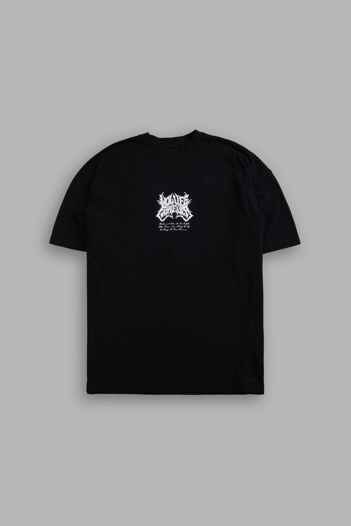 Sheer Loyalty "Premium" Oversized Tee in Black