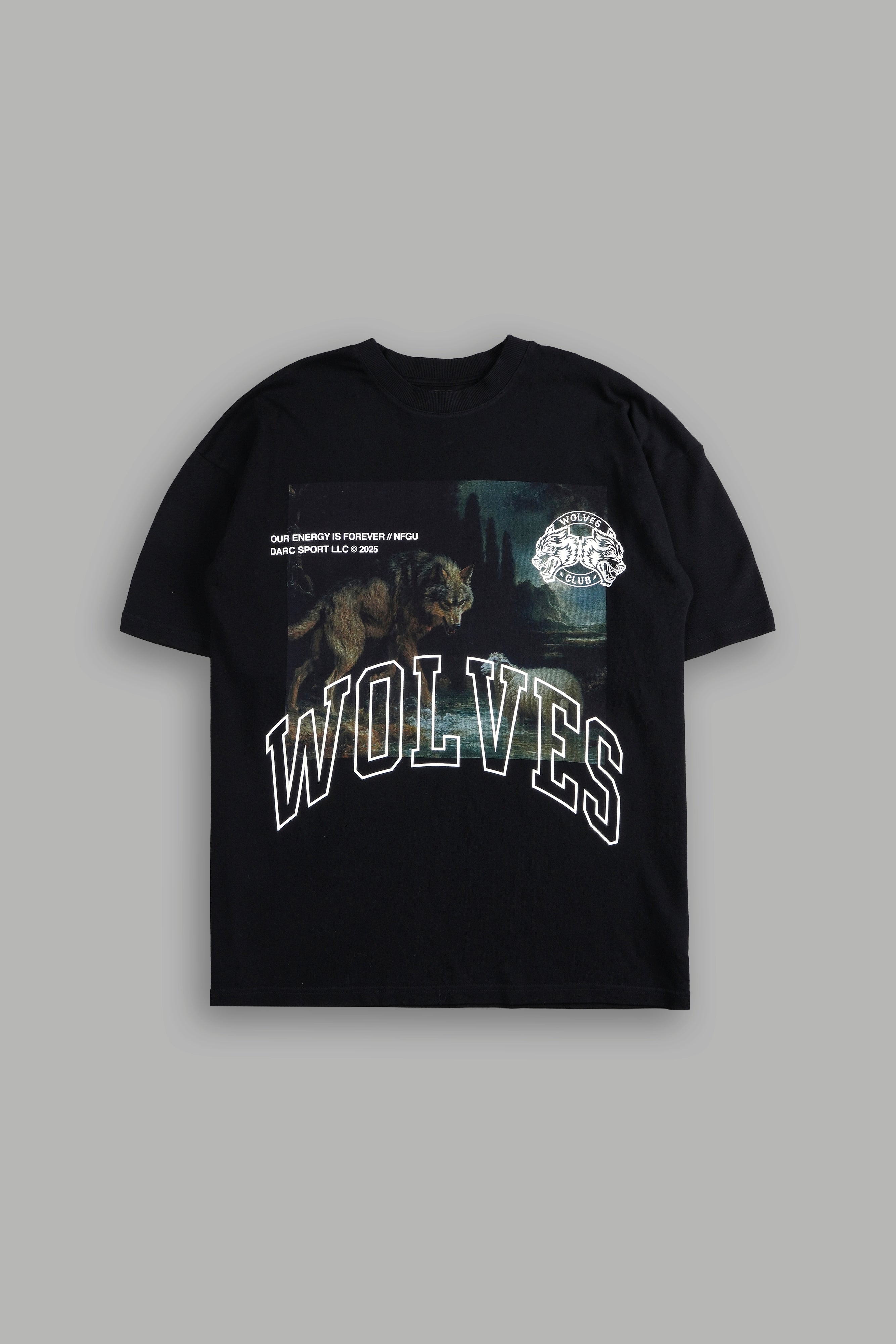 Don't Sleep "Premium" Oversized Tee in Black