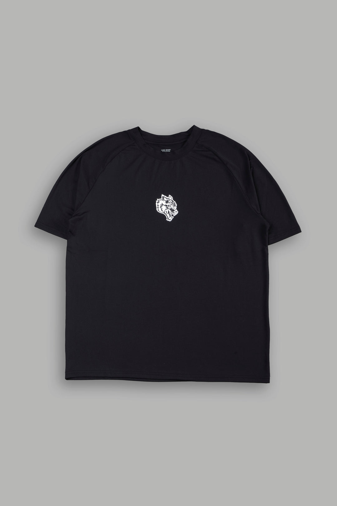 Wolves Pyramid V2 Dry Wolf Raglan Ss Tee In Black