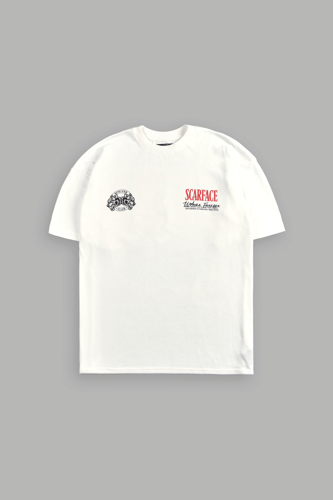Tony Montana "Premium" Oversized Tee in Cream