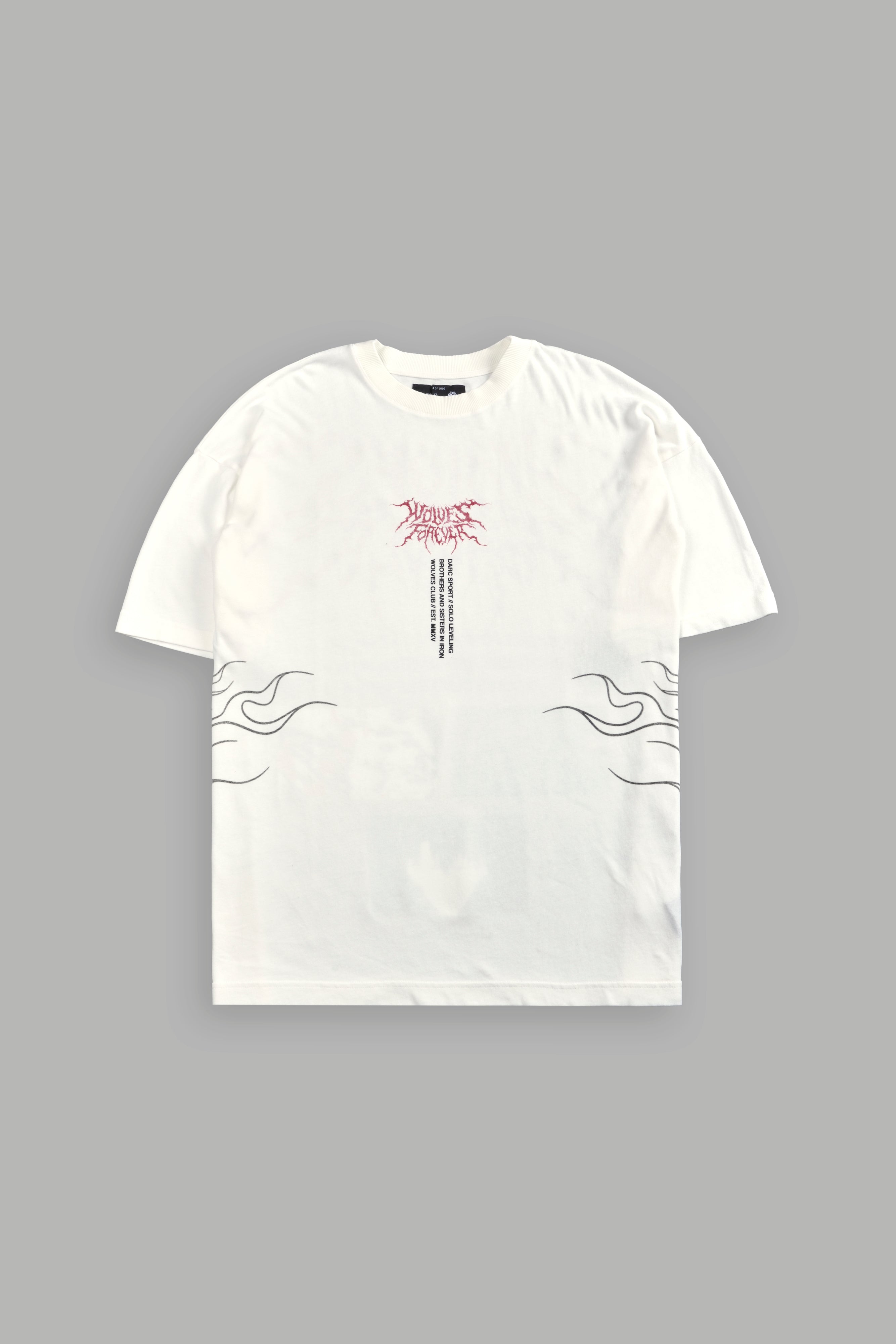 S-Rank "Premium" Oversized Tee in Cream