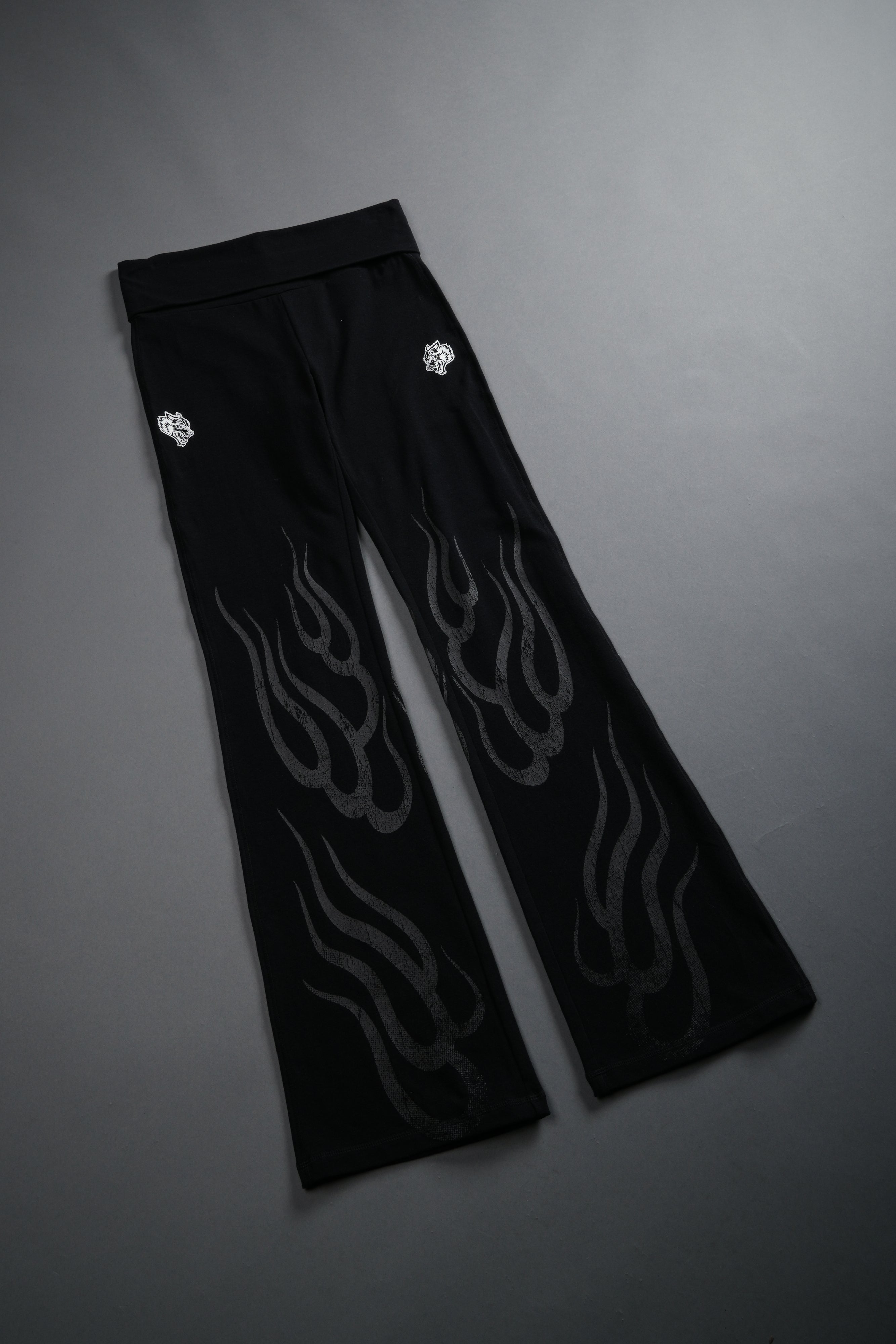 Hellfire Romy Foldover Pants in Black