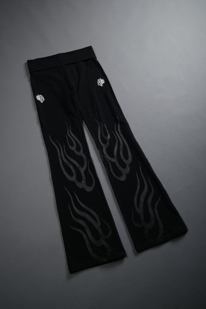 Hellfire Romy Foldover Pants in Black