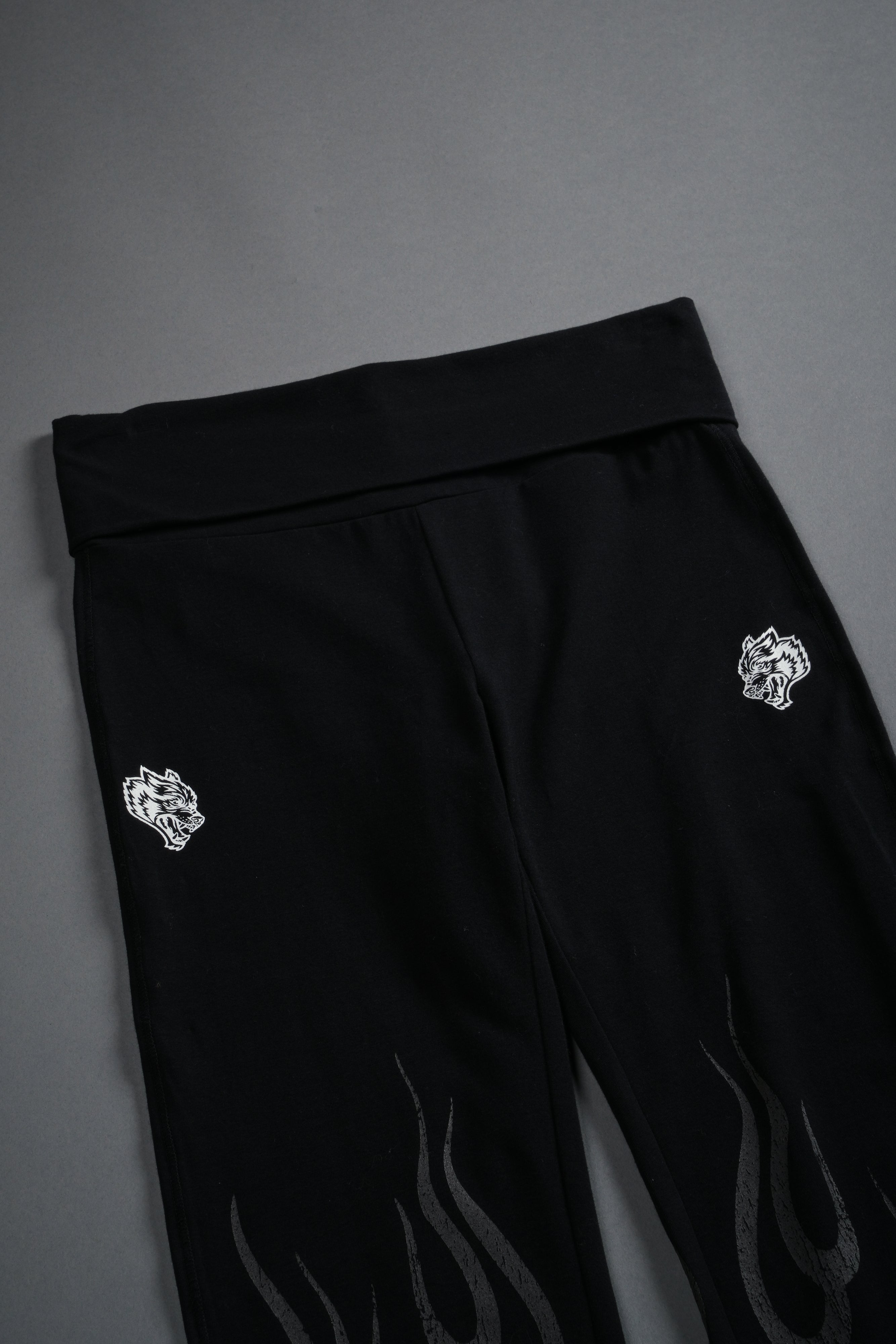 Hellfire Romy Foldover Pants in Black