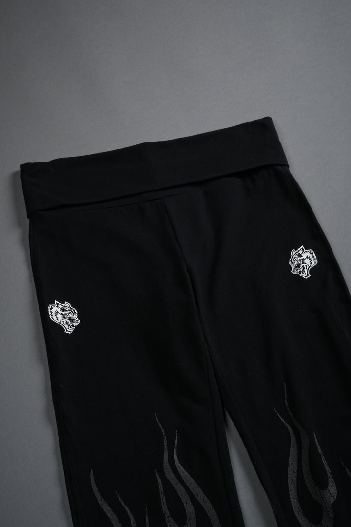 Hellfire Romy Foldover Pants in Black