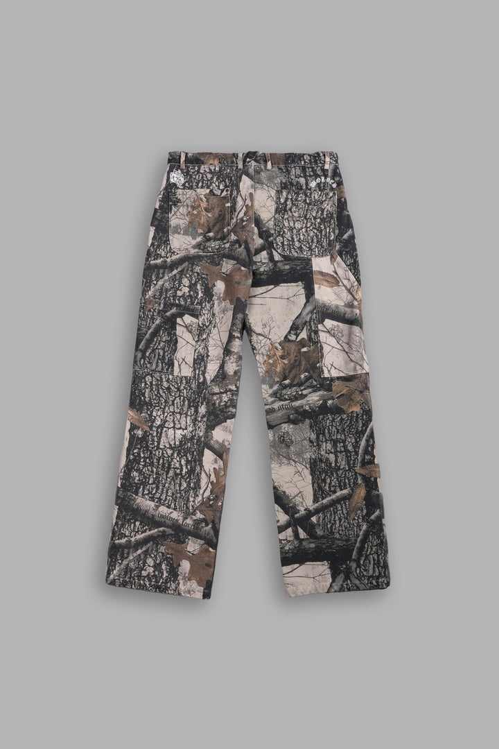 Chopper Wolf Hoffa Flare Pants V2 in Clay Woodland Camo