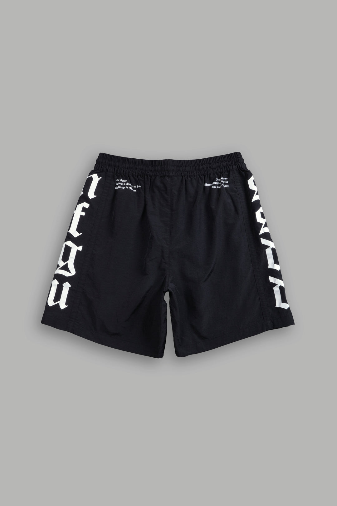 SSDDNFGU Remind Track Shorts in Black/Black