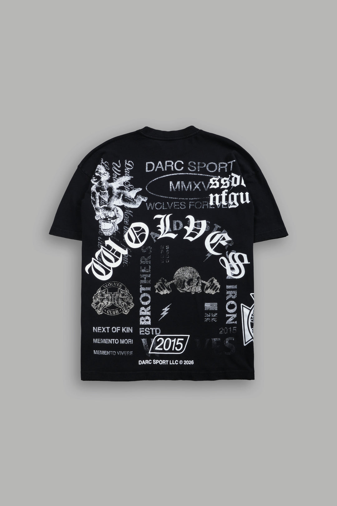 Next Of Kin NFGU Premium Oversized Tee in Black