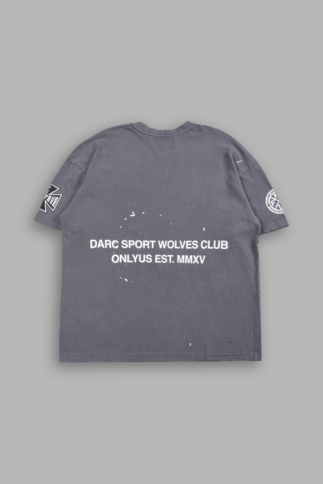 Club Core Premium Oversized Tee In Slate Gray