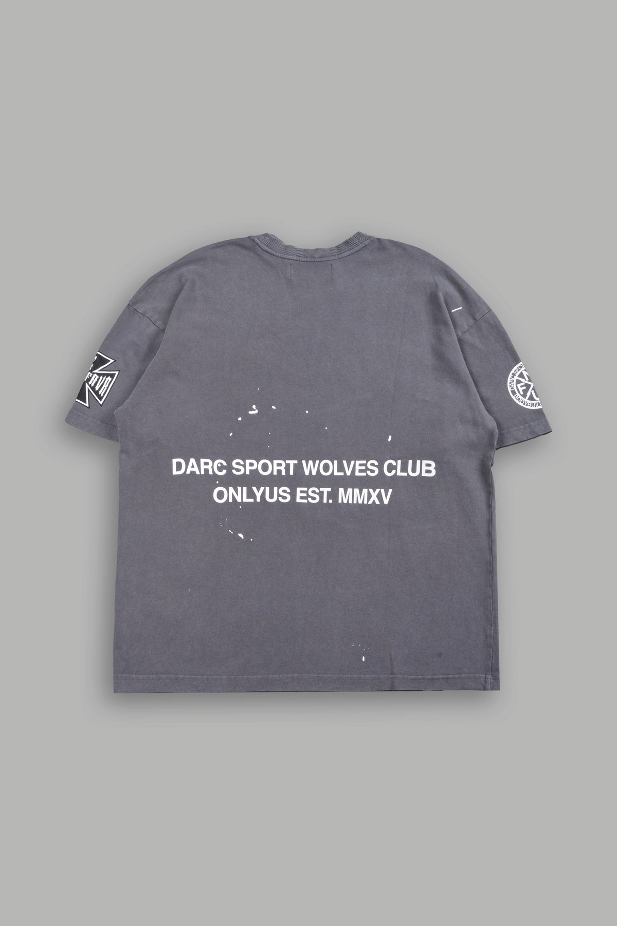Club Core Premium Oversized Tee In Slate Gray