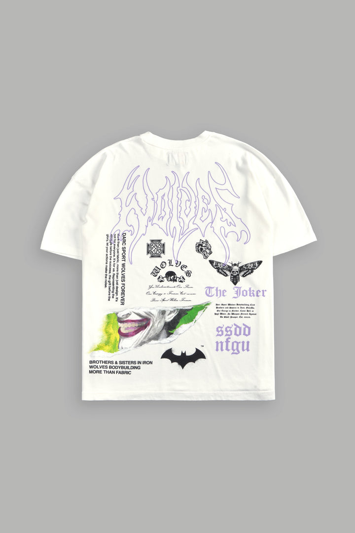 Smile "Premium" Oversized Tee in Cream