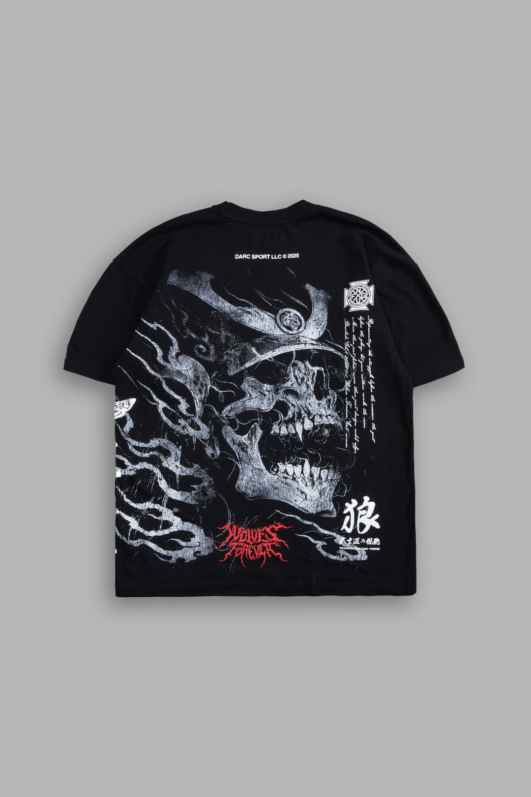 Darc Samurai "Side By Side" Series Premium Tee in Black