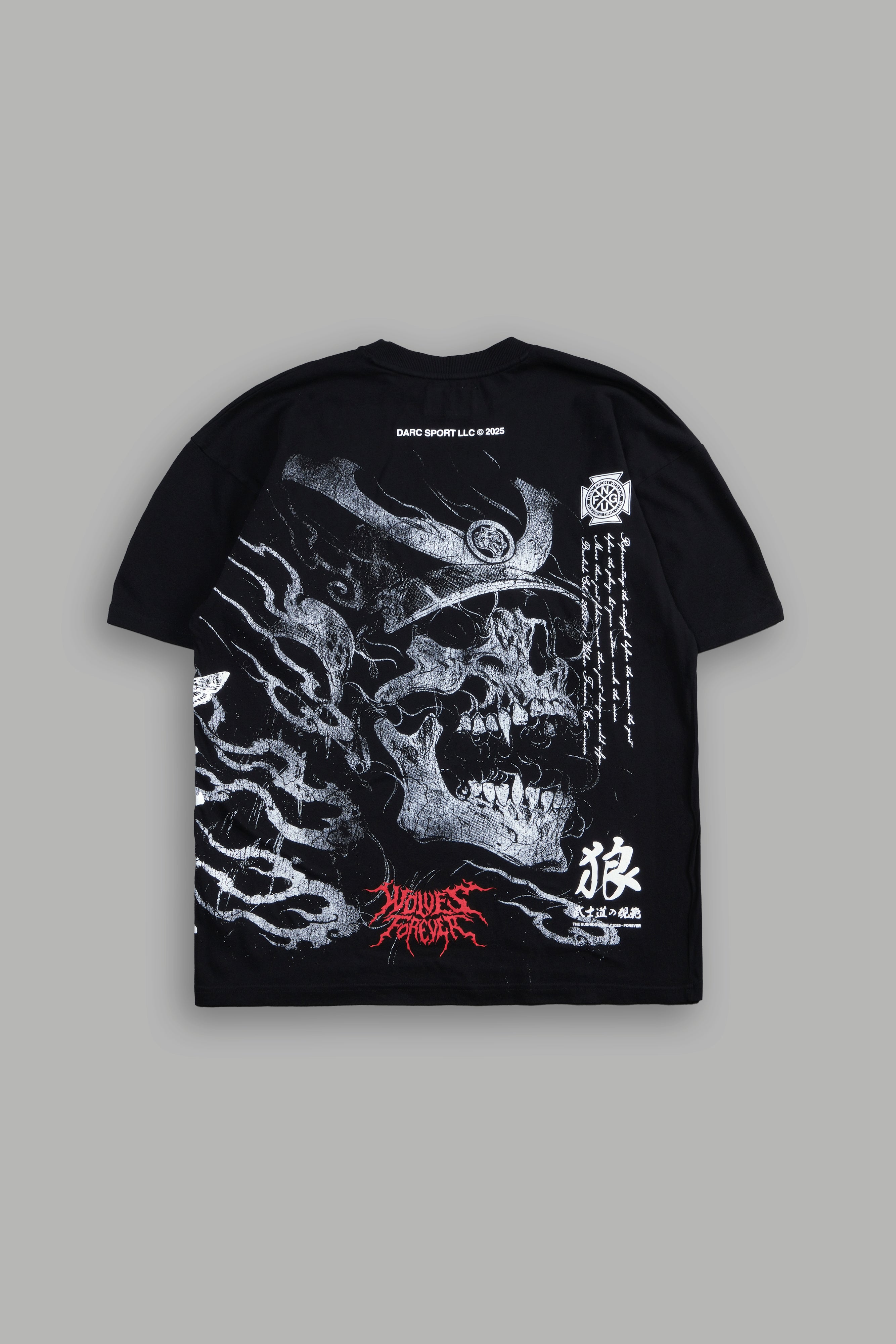 Darc Samurai "Side By Side" Series Premium Tee in Black