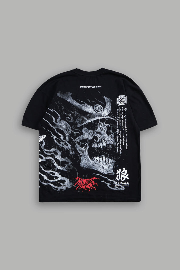Darc Samurai "Side By Side" Series Premium Tee in Black