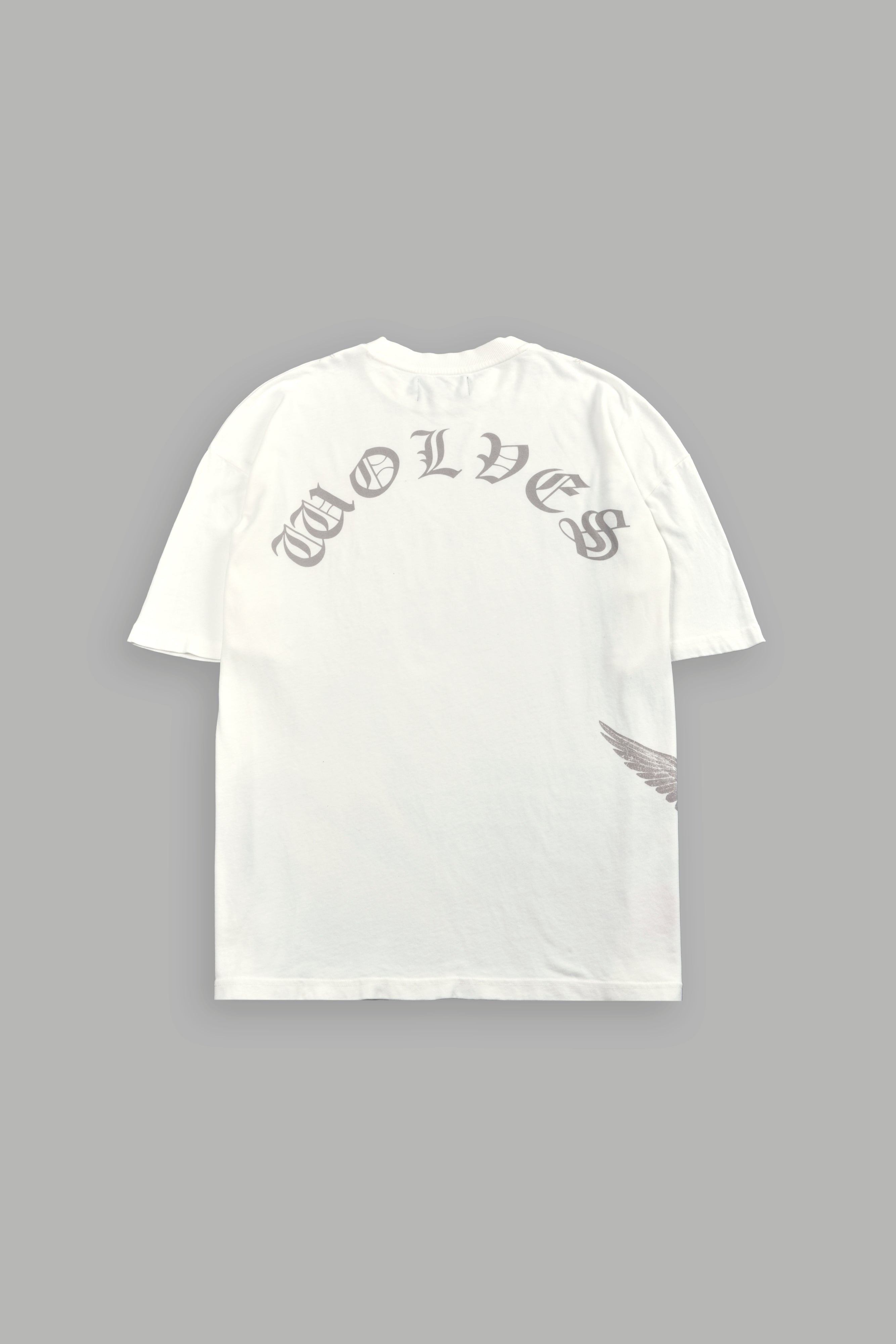 Creed Premium Oversized Tee in Cream