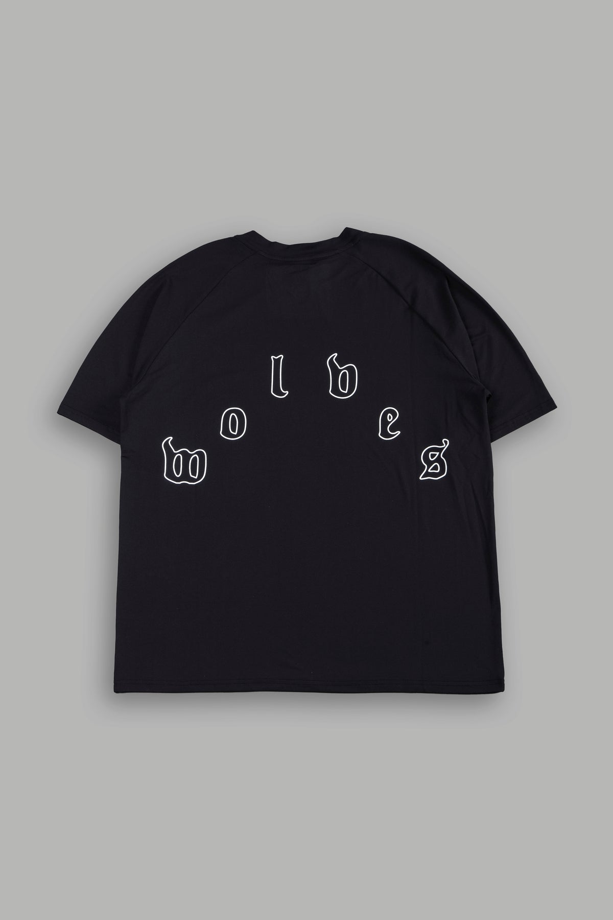 Wolves Pyramid V2 Dry Wolf Raglan Ss Tee In Black