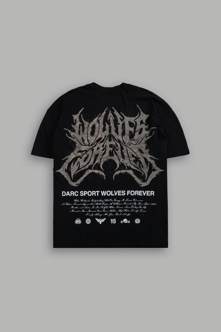 Sheer Loyalty "Premium" Oversized Tee in Black