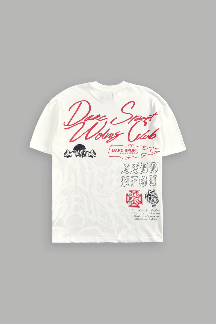 OnlyUs Forever "Premium" Oversized Tee in Cream