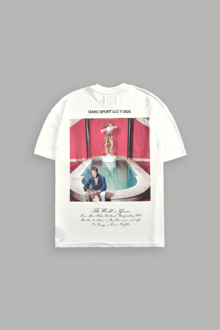 Tony Montana "Premium" Oversized Tee in Cream