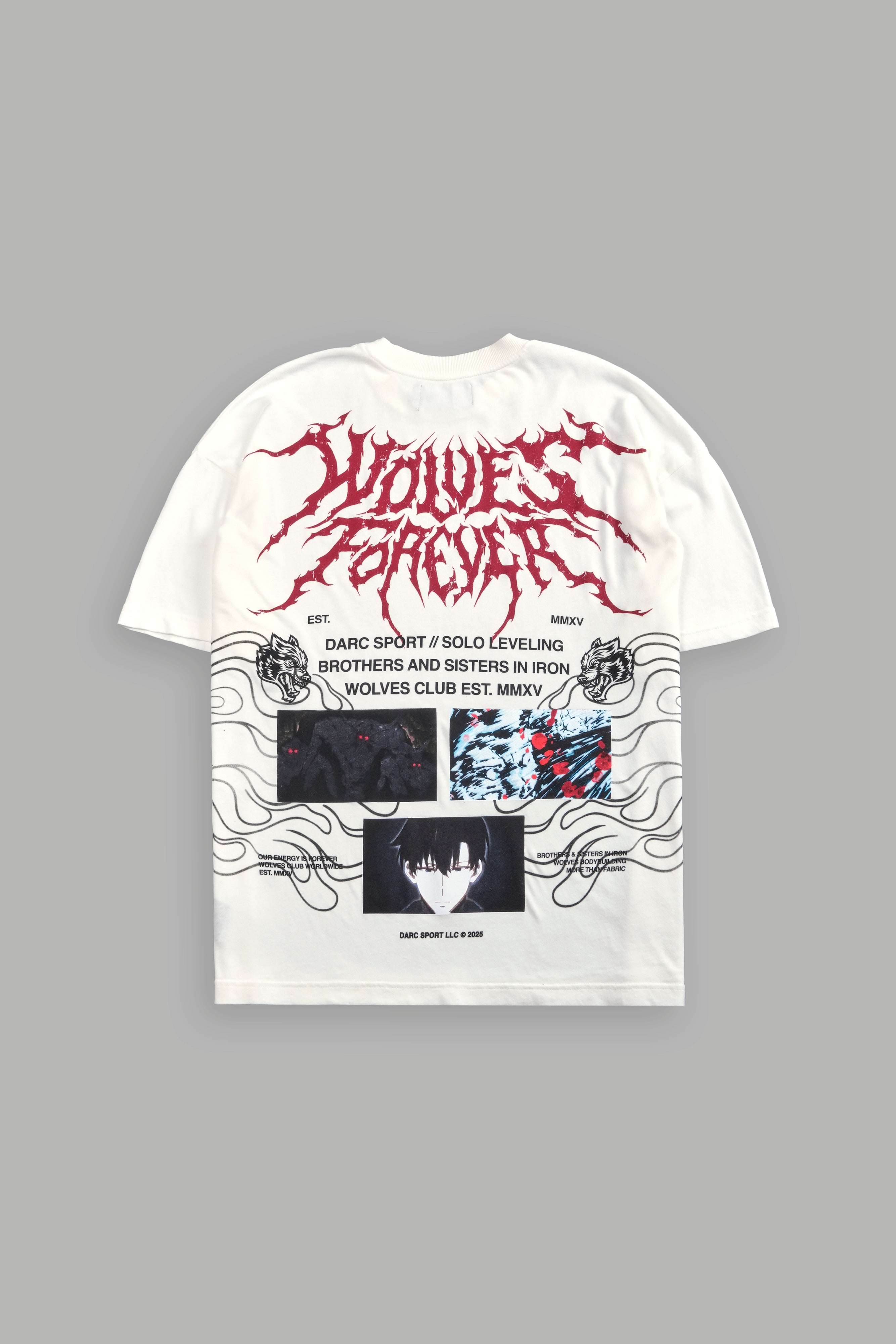 S-Rank "Premium" Oversized Tee in Cream