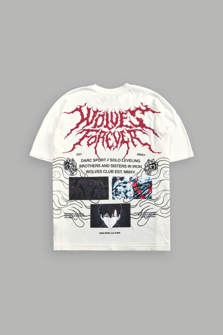 S-Rank "Premium" Oversized Tee in Cream