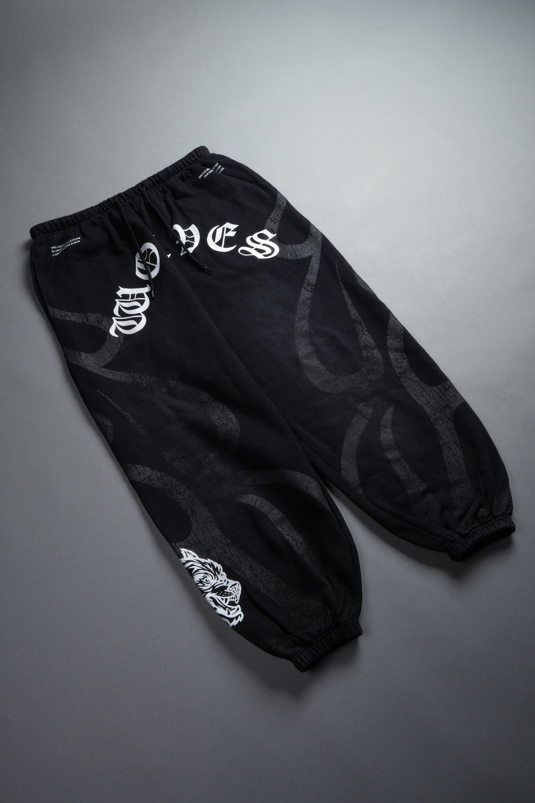 Chopper Inferno Lounger Sweat Pants in Black Sun Fade