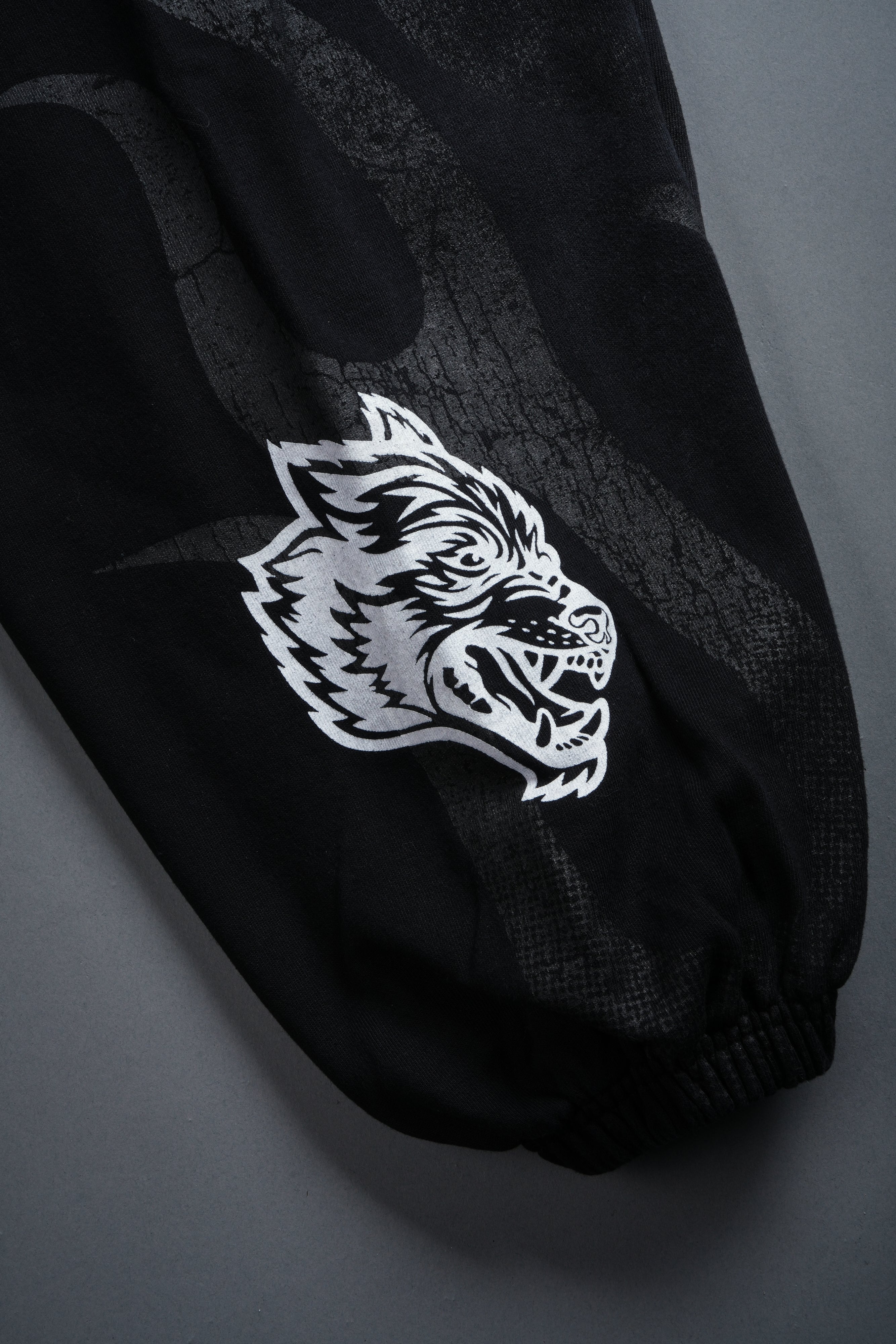 Chopper Inferno Lounger Sweat Pants in Black Sun Fade