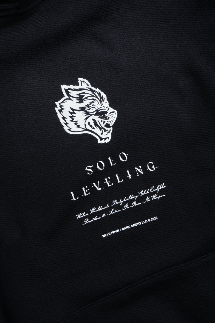Celestial Knight "Pierce" Hoodie in Black Sun Fade