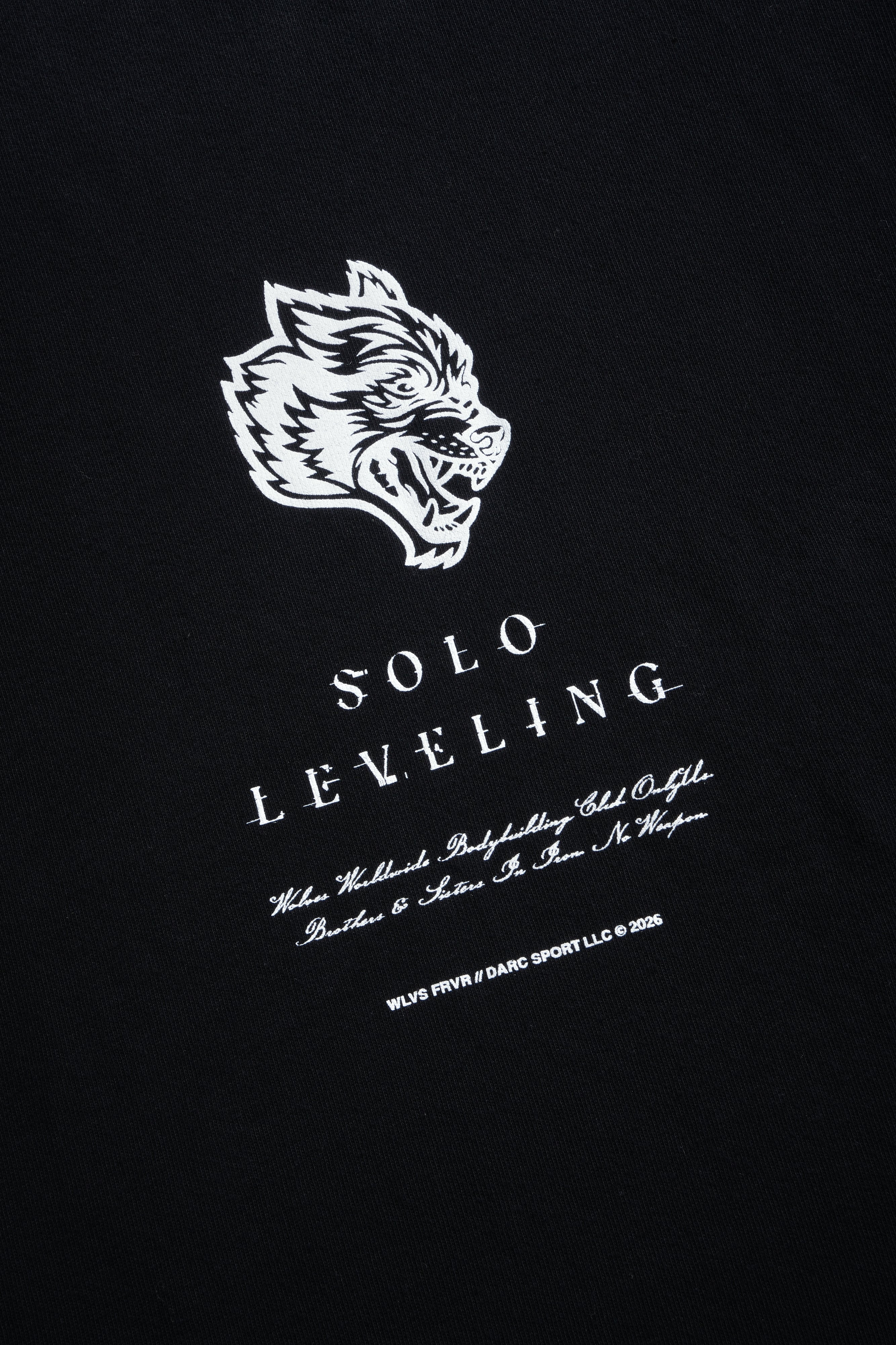 Celestial Knight Premium Oversized Tee in Black