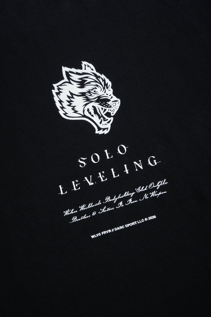Celestial Knight Premium Oversized Tee in Black