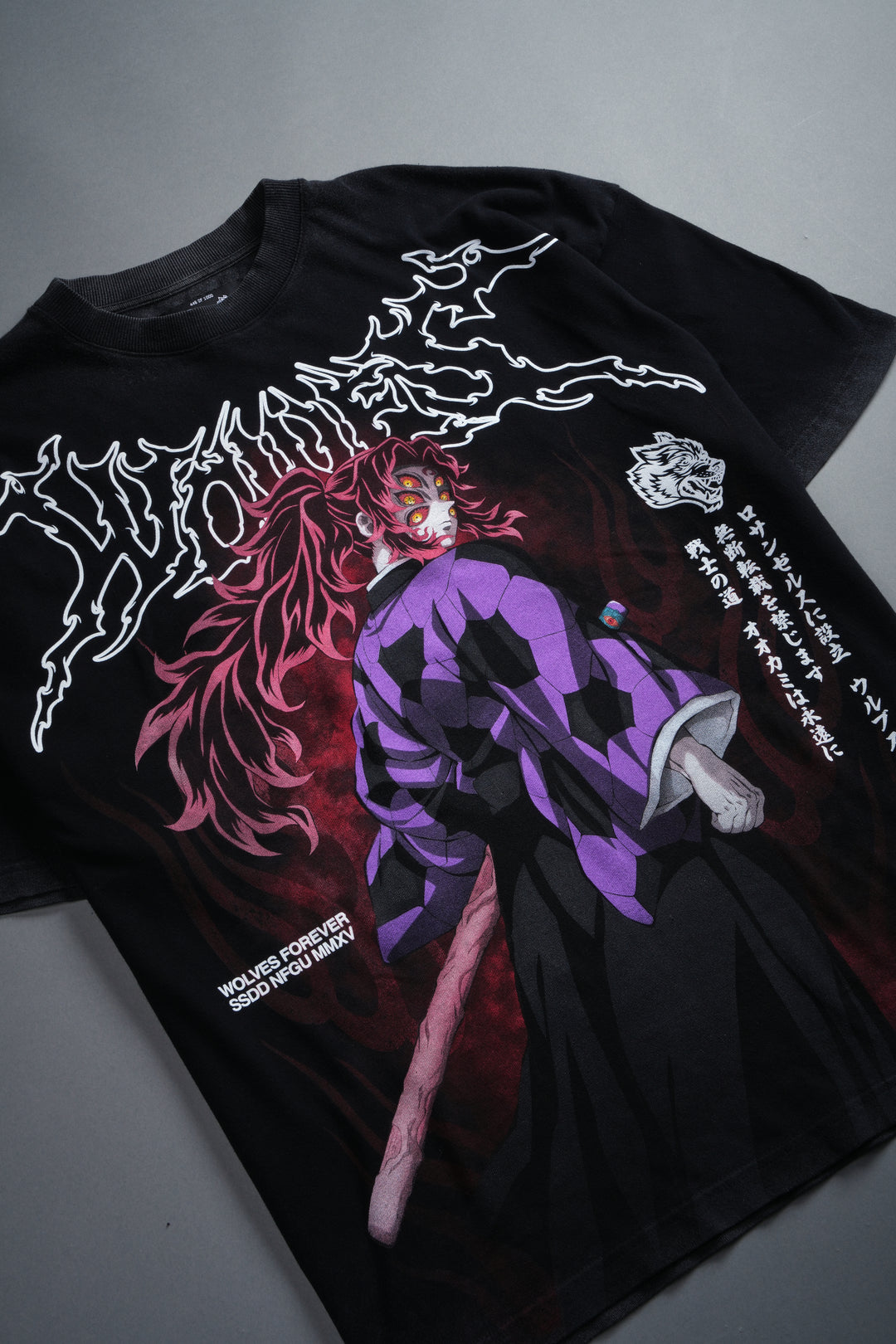 Blood Moon Premium Oversized Tee in Black