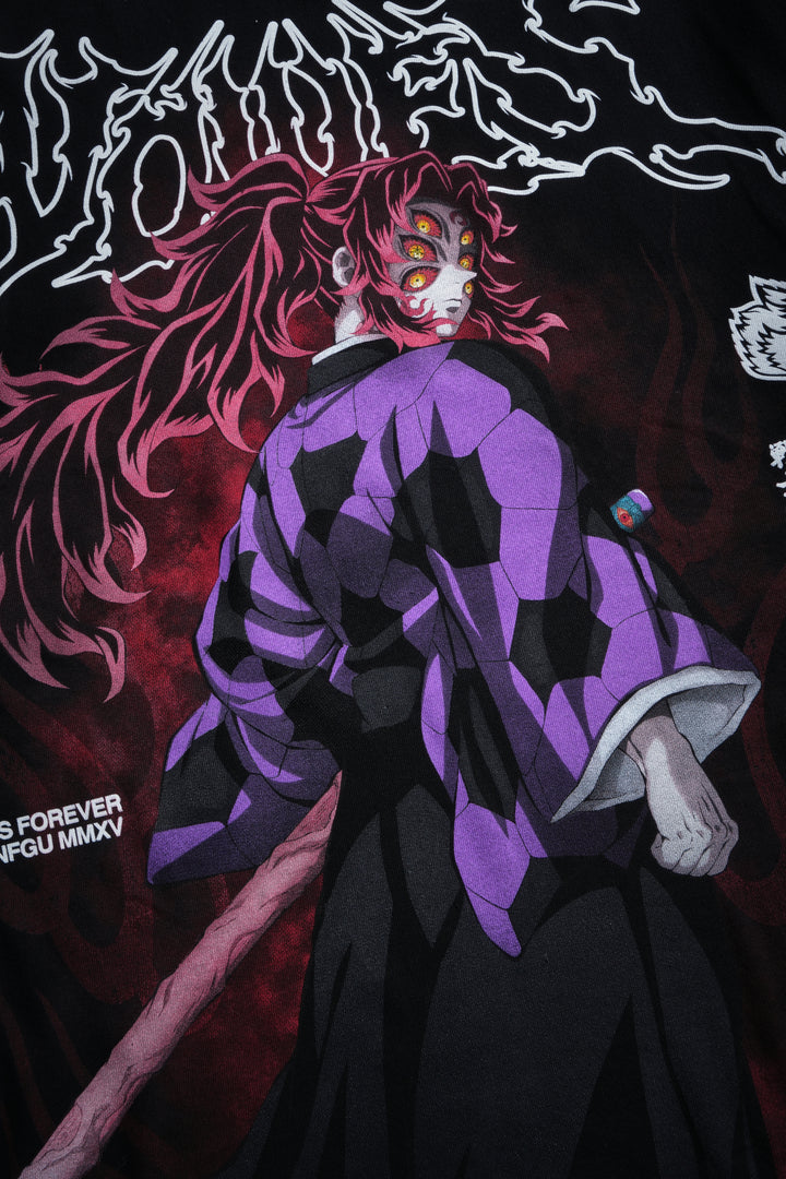 Blood Moon Premium Oversized Tee in Black