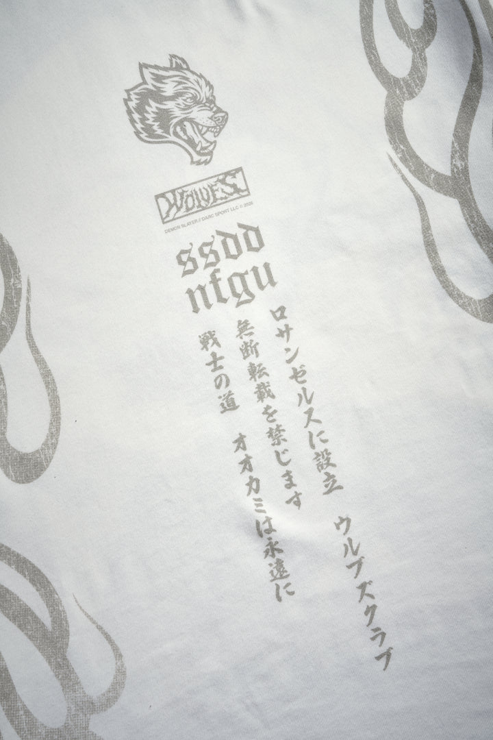 Gyomei Forever Premium Oversized Tee in Cream