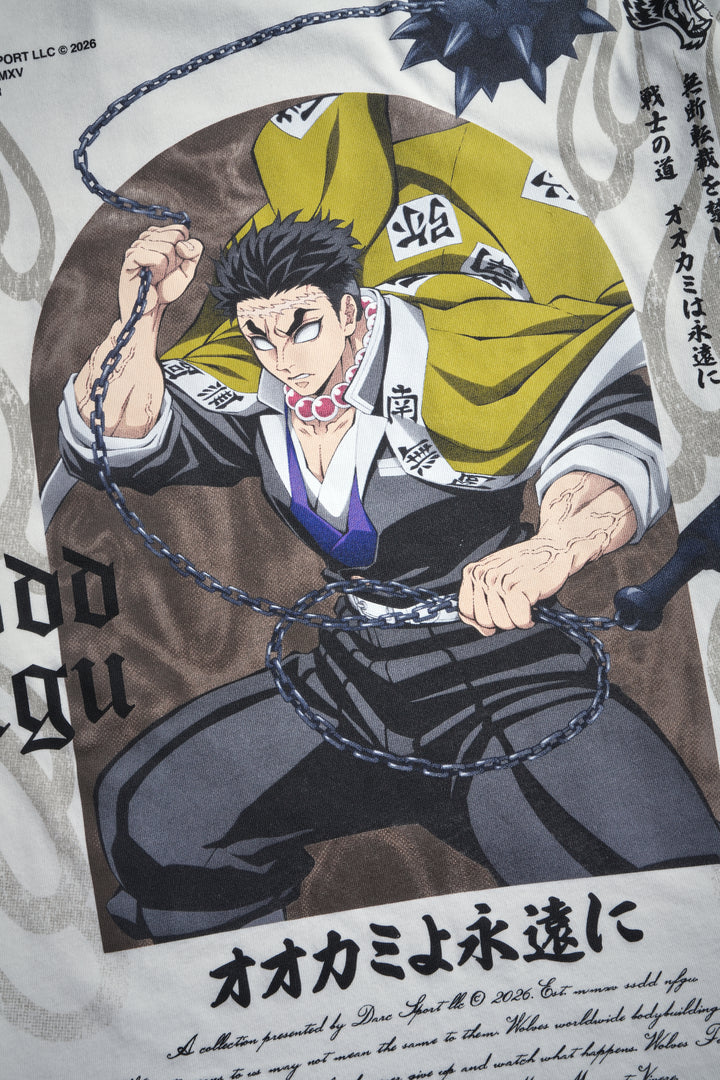Gyomei Forever Premium Oversized Tee in Cream