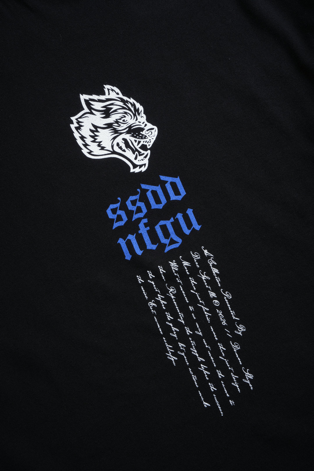 Relentless Premium Oversized Tee in Black